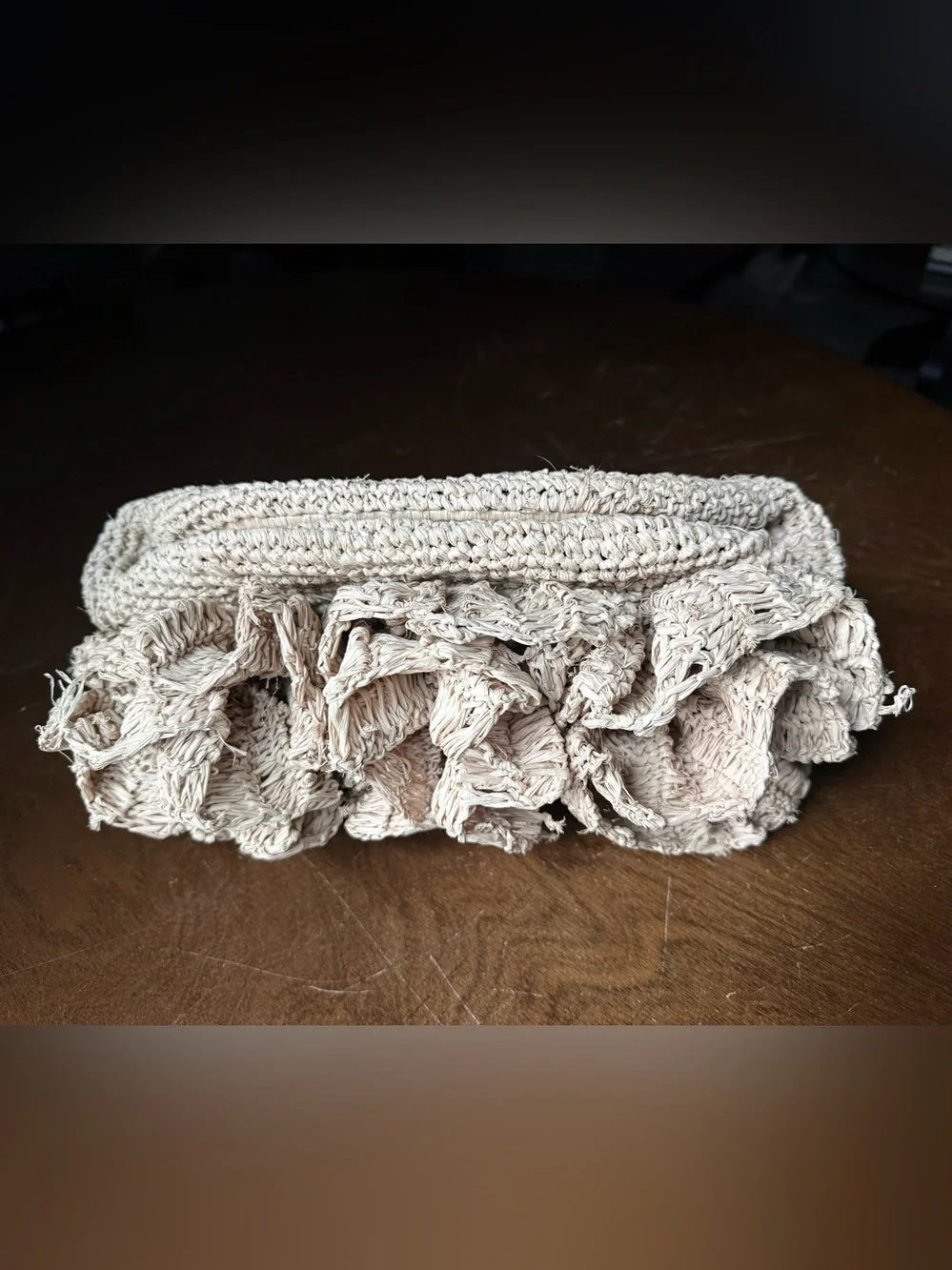 Jason Wu Beige Raffia rose Clutch - Women